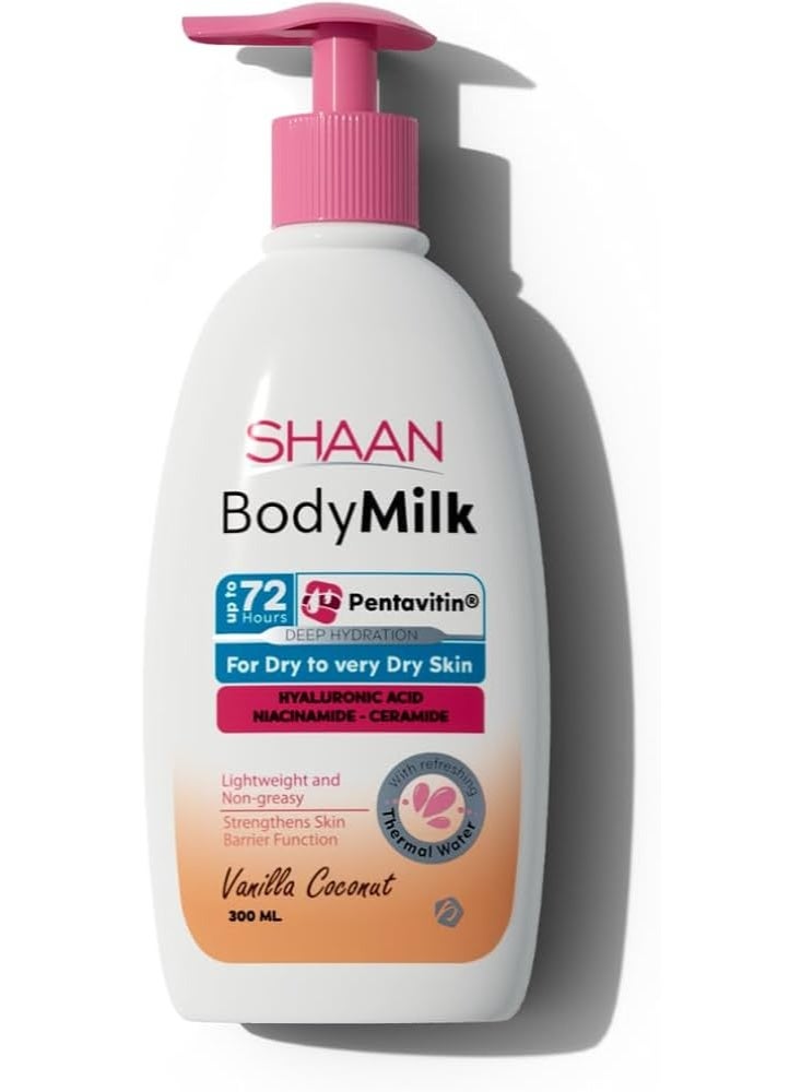 Shaan Body Milk Vanilla Coconut 300 ml